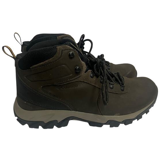 Columbia Mens Newton Ridge Plus II Brown BM3970-231 Waterproof Hiking Boots 11.5 - Picture 1 of 10